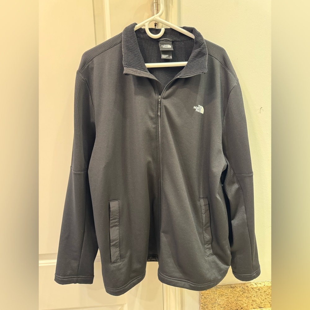 Men's The North Face Tekware Gray Fleece Jacket